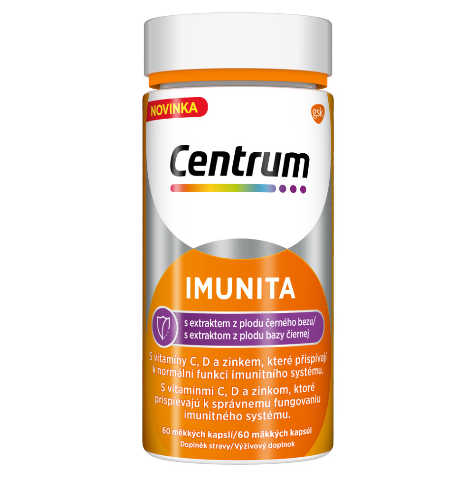 E-shop CENTRUM Imunita s extraktem z černého bezu 60 kapslí
