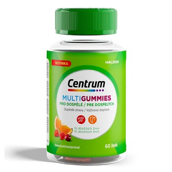 CENTRUM MultiGummies pro dospělé želé 60 kusů (Vitamíny a multivitamíny pro děti) - Vícesložkové