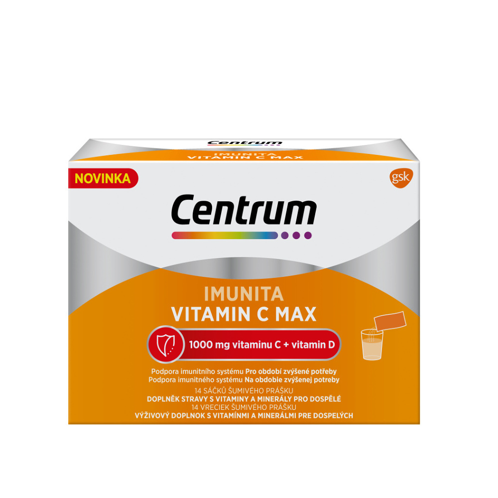 Levně CENTRUM Imunita vitamin C max 14 sáčků