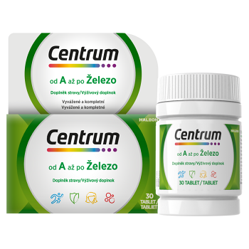 CENTRUM Multivitamín AZ 30 tablet (Multivitamíny) - Vícesložkové
