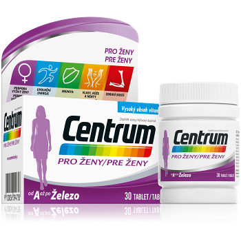 CENTRUM Multivitamin AZ pro ženy 30 tablet