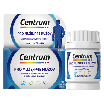 CENTRUM Multivitamín pro muže 30 tablet (Vitamíny na imunitu) - Vícesložkové
