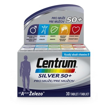 CENTRUM Multivitamín pro muže 50+ 30 tablet