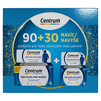 CENTRUM Multivitamín pro muže 90 + 30 NAVÍC (Vitamíny na imunitu) - Vícesložkové