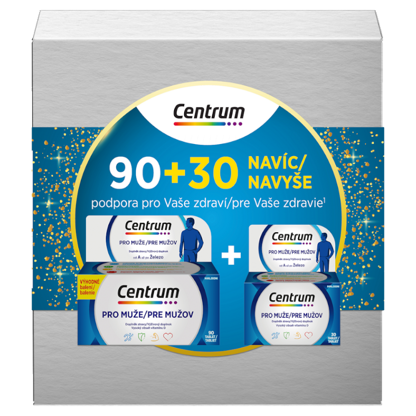 CENTRUM Multivitamín pro muže 90 + 30 NAVÍC