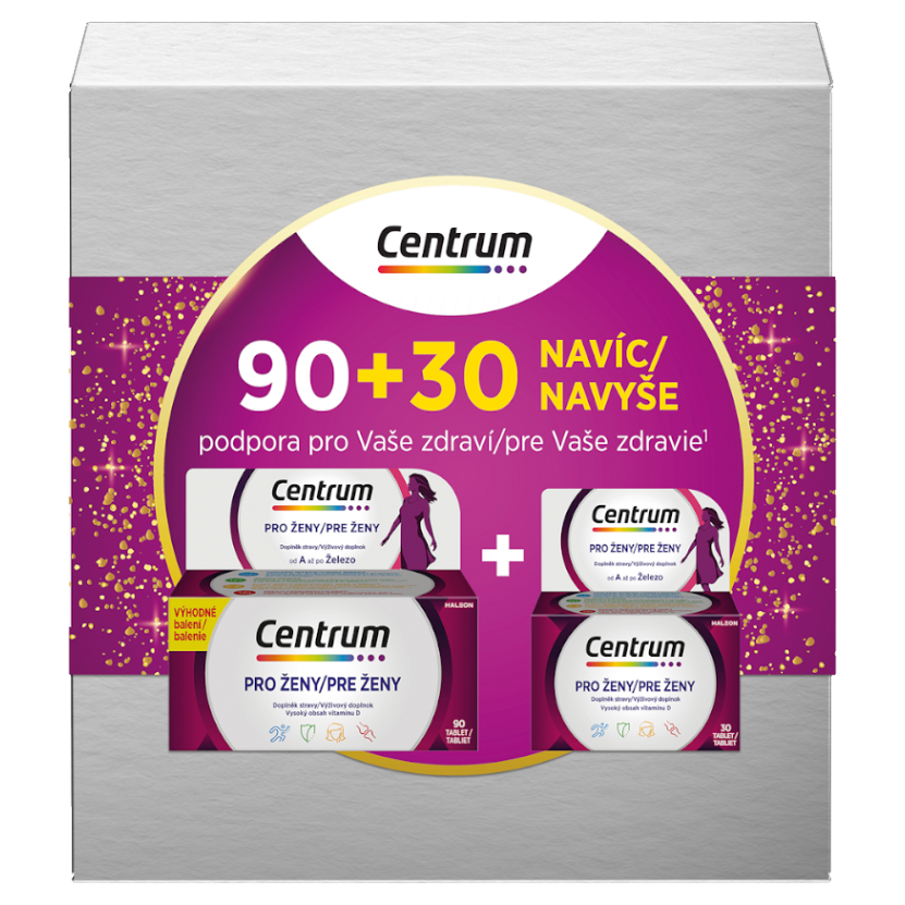 CENTRUM Multivitamín pro ženy 90 + 30 NAVÍC