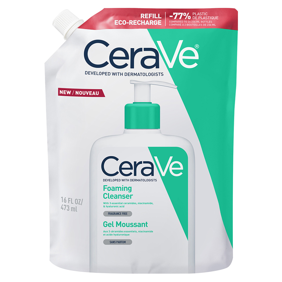 CERAVE Čistící pěnící gel náplň 473 ml