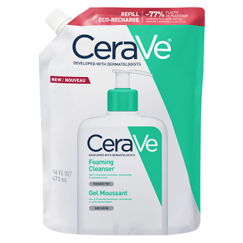 CERAVE Čistící pěnící gel náplň 473 ml (Dermokosmetika čištění pleti) - Dermokosmetika