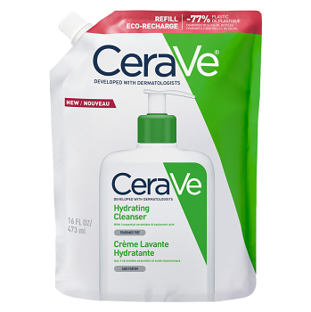 CERAVE Hydratační čistící gel náplň 473 ml (Dermokosmetika čištění pleti) - Dermokosmetika