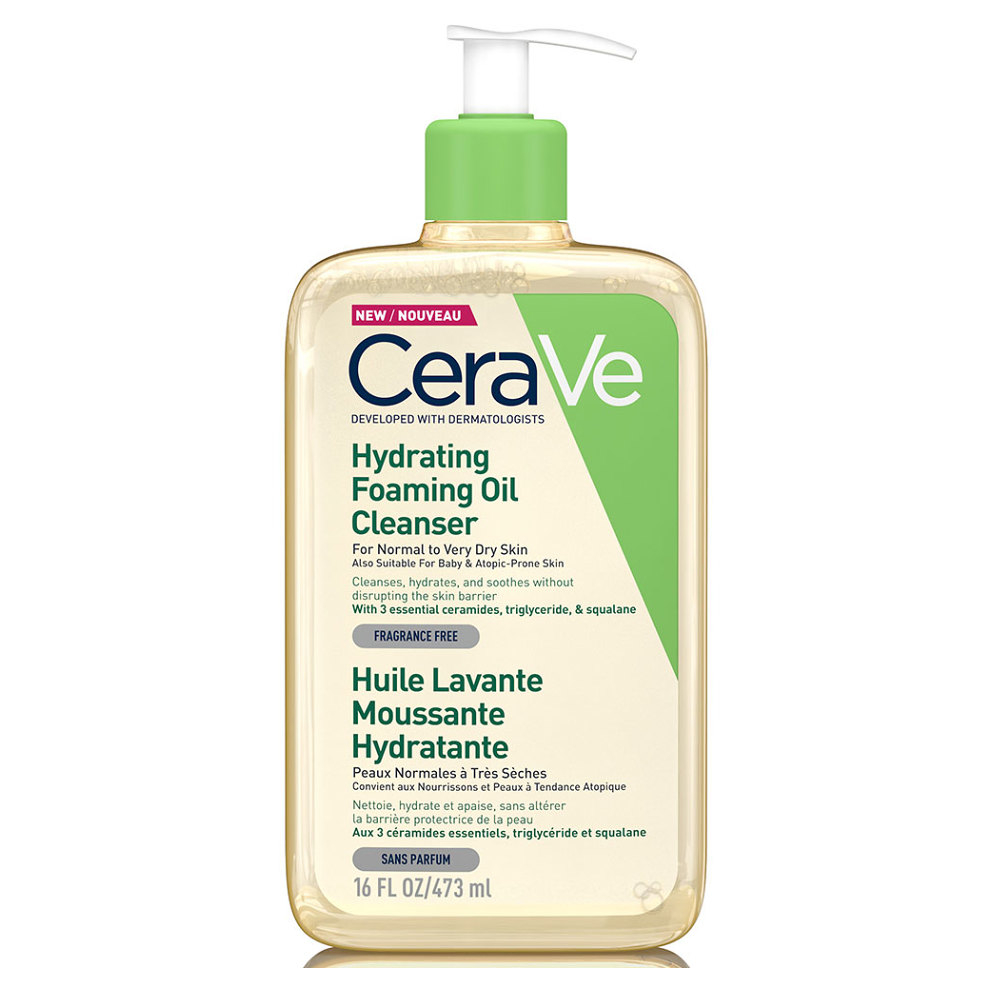 CERAVE Hydratační čisticí pěnící olej 473 ml