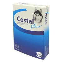 CESTAL Plus 50 mg/144 mg/200 mg žvýkací tablety pro psy 8 tablet