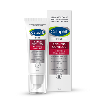 CETAPHIL ProRedness Noční hydratační krém 50 ml (Dermokosmetika pleťové krémy, gely, balzámy) - Dermokosmetika, Noční péče