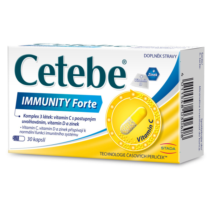 Levně CETEBE Immunity forte 30 kapslí