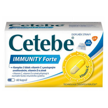 CETEBE Immunity Forte 60 kapslí