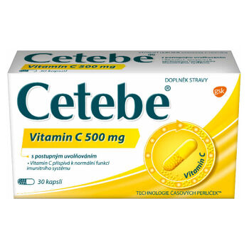 CETEBE vitamin C 30 kapslí