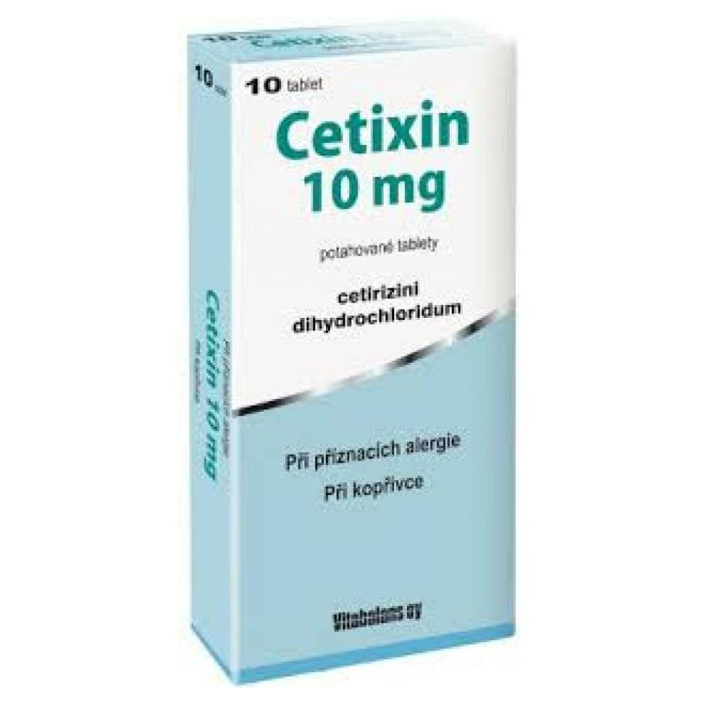 E-shop CETIXIN 10 mg 10 potahovaných tablet