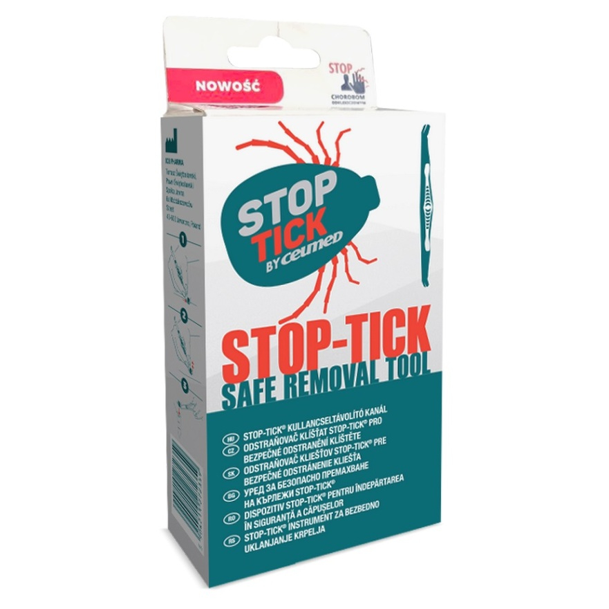 E-shop CEUMED Stop Tick removal tool nástroj na odstraňování klíšťat