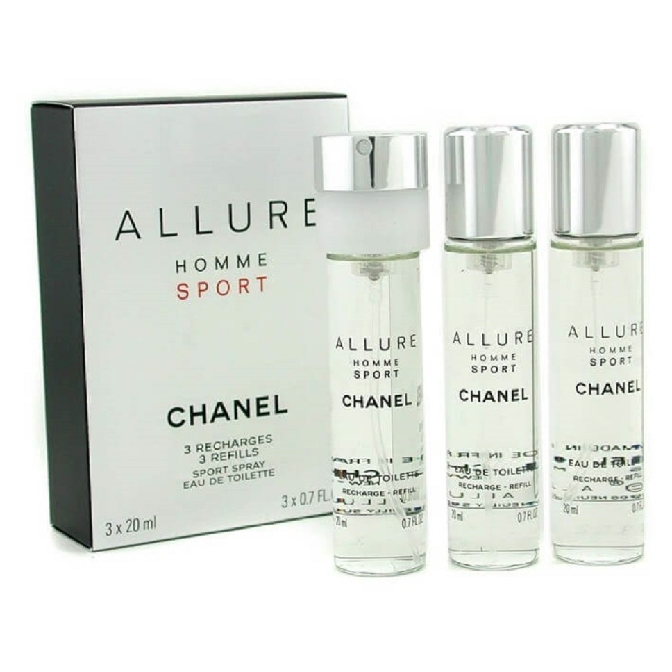 E-shop Chanel Allure Sport Toaletní voda 3x20ml náplně