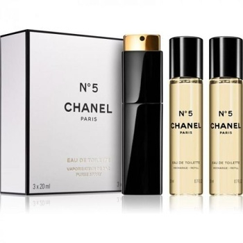 CHANEL No.5 Toaletní voda 3x20 ml (Toaletní vody) - Toaletní