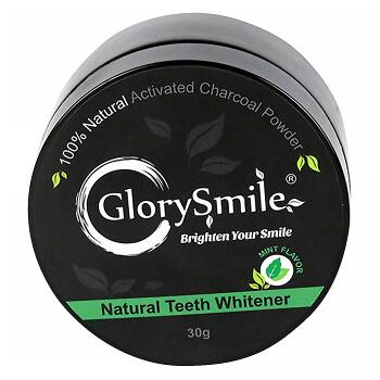 CHARCOAL Glory Smile bělící zubní pudr máta 30 g