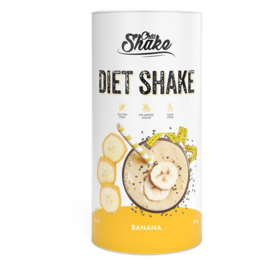 Levně CHIA SHAKE Dietní koktejl banán 900 g