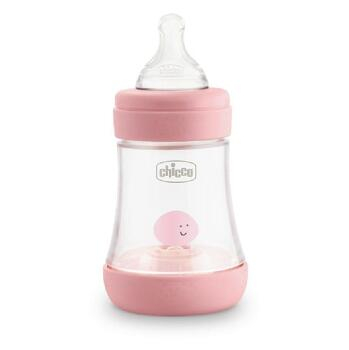 CHICCO Láhev kojenecká Perfect 5 silikon Dívka 150 ml (Kojenecké lahve)