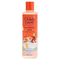 CHILDS FARM Mycí emulze na vlasy a tělo sladký pomeranč 250 ml