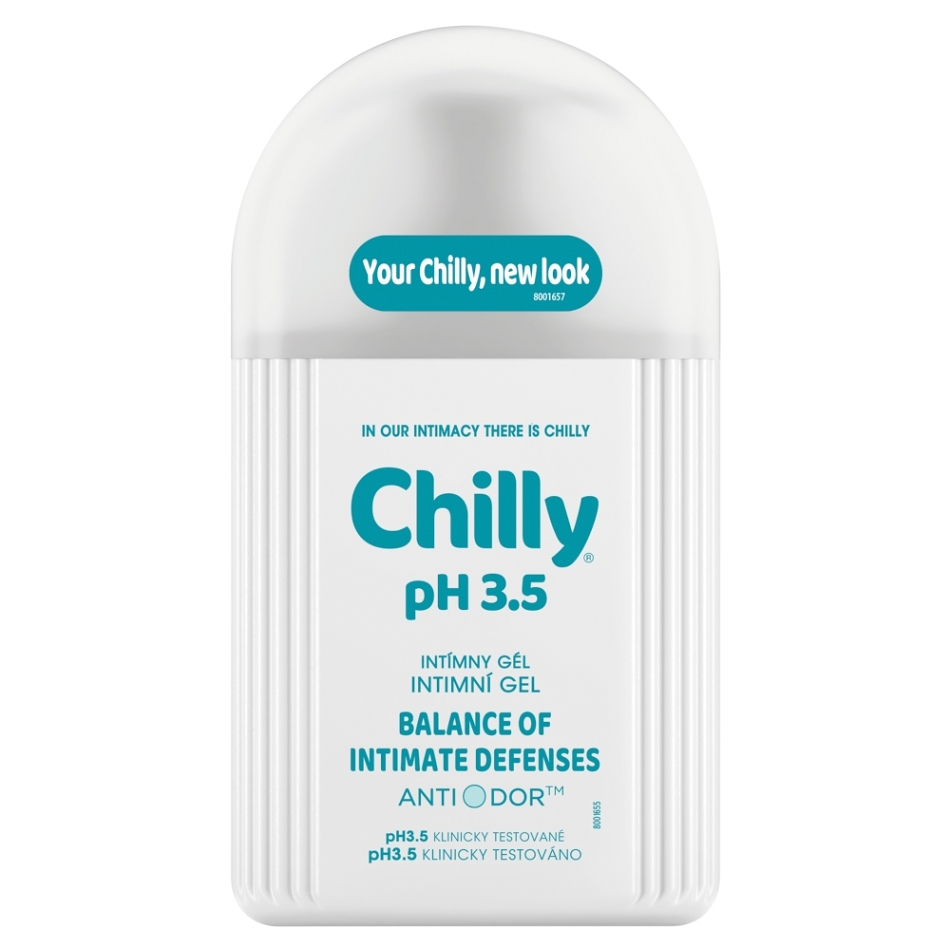 Levně CHILLY Intimní gel pH 3.5 200 ml