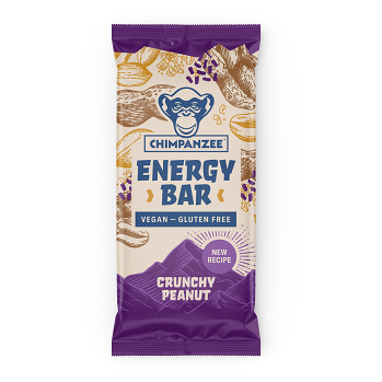 CHIMPANZEE Energy bar crunchy peanut 55 g (Energetické tyčinky) - Mimo výkon, Přírodní, Slané, Energetické