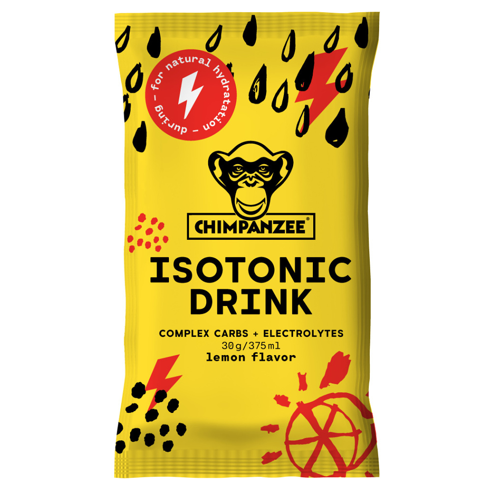 Levně CHIMPANZEE Isotonic drink lemon rozpustný nápoj 30 g