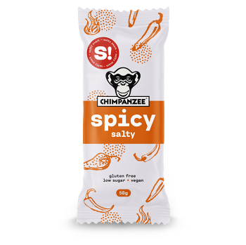 CHIMPANZEE Salty bar spicy 50 g