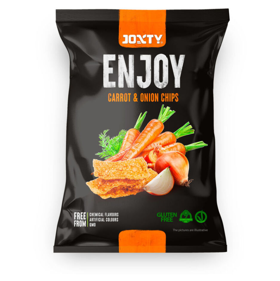 E-shop JOXTY ENJOY CHIPS Chipsy bramborové s mrkví a cibulí 40 g