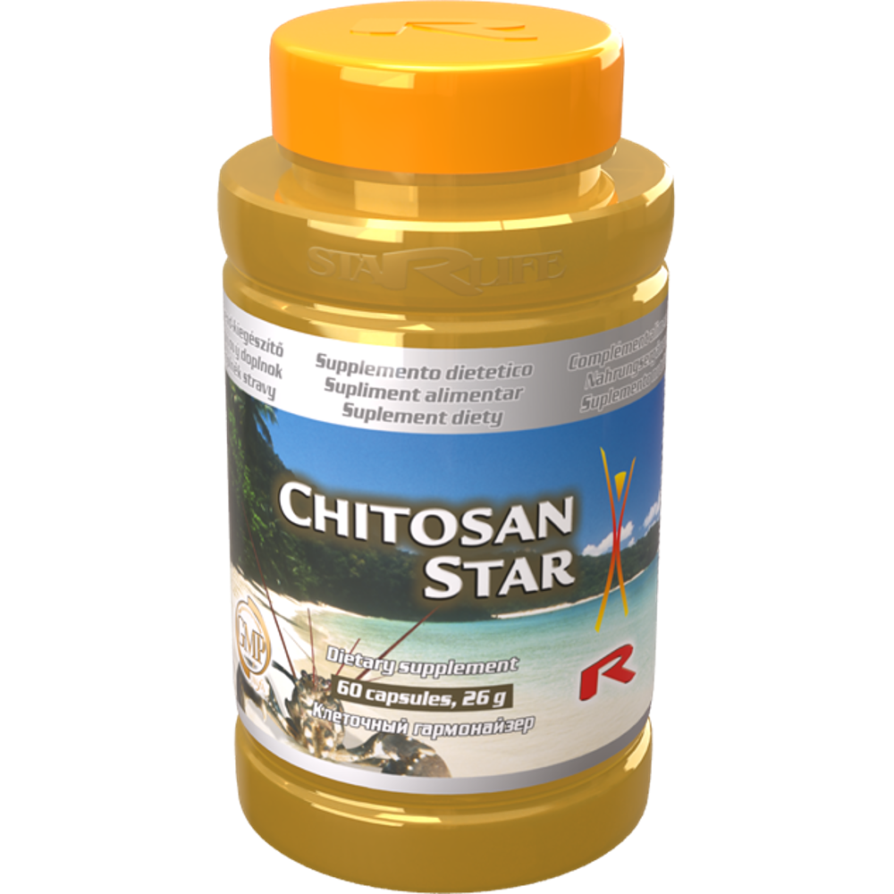 Levně STARLIFE Chitosan Star 60 kapslí