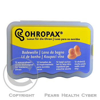 Chránič sluchu Ohropax proti vodě 6 párů