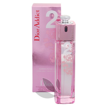 Dior Addict 2 Summer Peonies - toaletní voda s rozprašovačem 100 ml