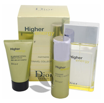 Dior Higher Energy - toaletní voda s rozprašovačem 100 ml + deodorant ve spreji 50 ml + sprchový gel 50 ml