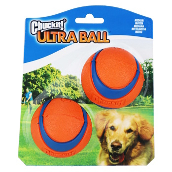CHUCKIT Ultra Ball M 6 cm/2 ks (Hračky pro psy)