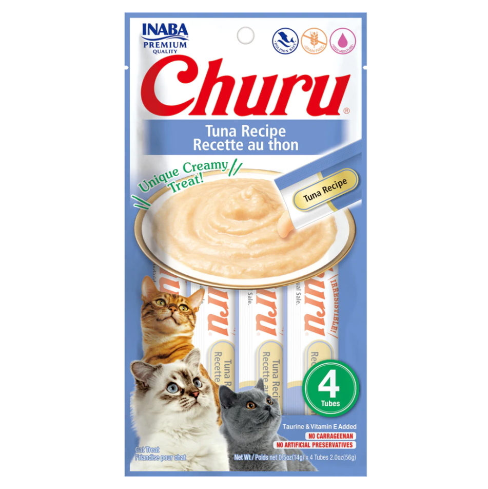 E-shop CHURU Cat Tuna kapsičky z tuňáka pro kočky 4 x 14 g