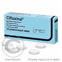 CIFLOXINAL  10X250MG Potahované tablety
