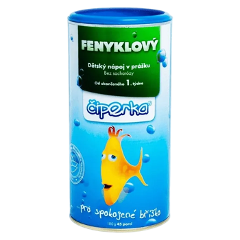 ČIPERKA fenyklový dětský nápoj 180 g (Bylinné čaje pro děti)