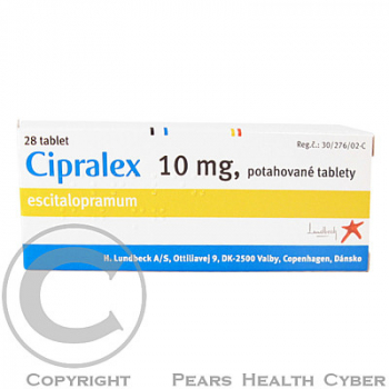 CIPRALEX 10 MG  28X10MG I Potahované tablety