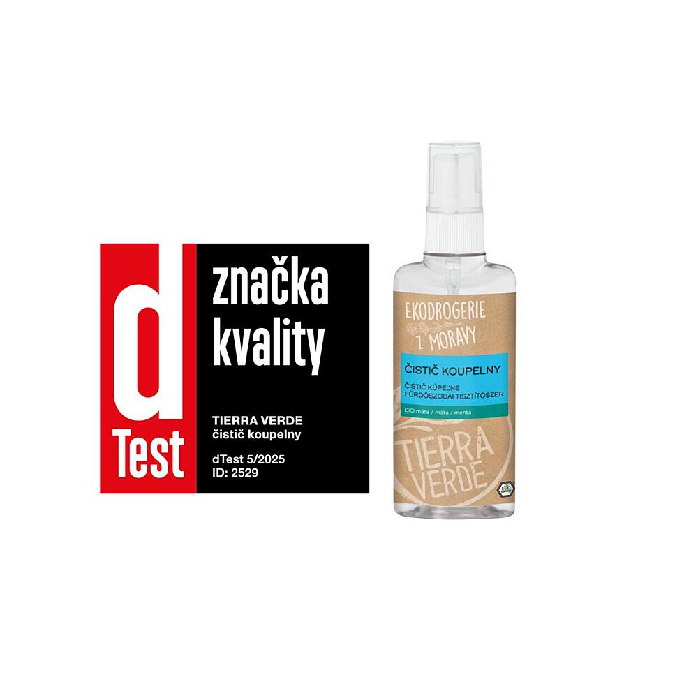 TIERRA VERDE Čistič koupelny s BIO mátou 110 ml