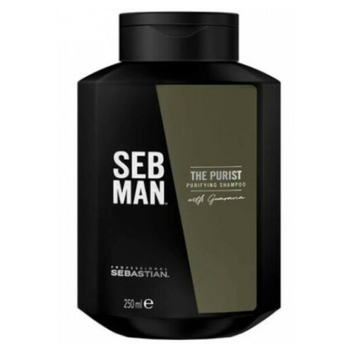 Levně SEBASTIAN PROFESSIONAL Čisticí šampon proti lupům pro muže SEB MAN The Purist 250 ml