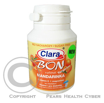 CLARA BON s příchutí mandarinky+C+Mg 50g