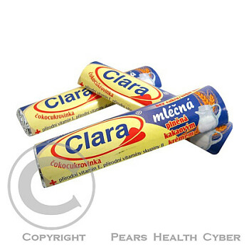 CLARA Mléčná tyčinka plněná kakaovým krémem dia 35 g