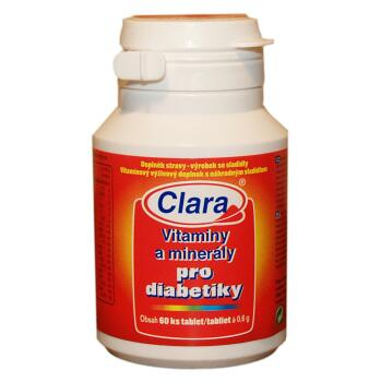 CLARA Vitaminy a minerály  DIA tbl.60