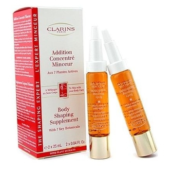 Clarins Body Shaping Supplement  50ml Tvarovací tělová péče 2x25ml (Tělová mléka)