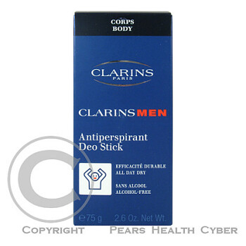 Clarins Men Antiperspirant Deo Stick  75g (Tuhé deodoranty)