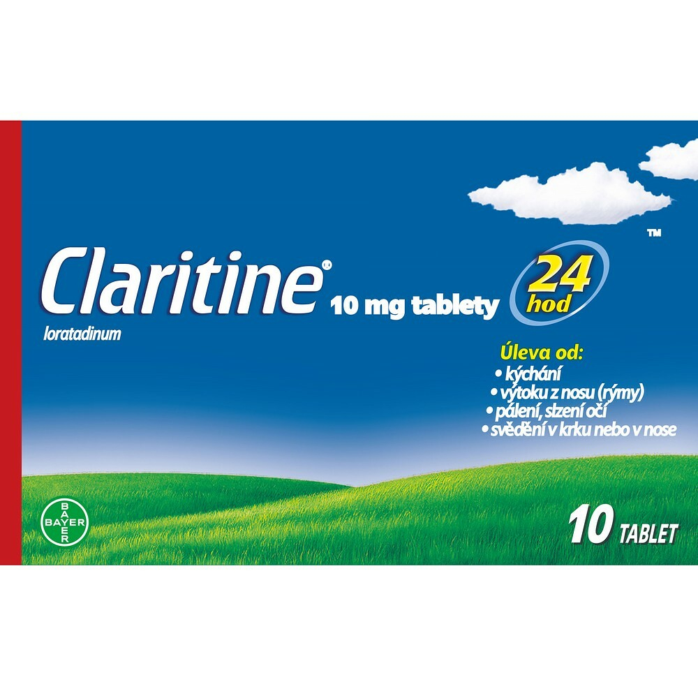 Levně CLARITINE 10 mg 10 tablet