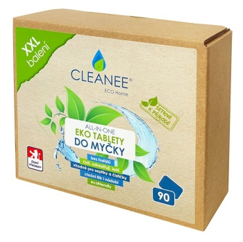 CLEANEE ECO Home eko tablety do myčky 90 ks (Ekologické přípravky na nádobí)